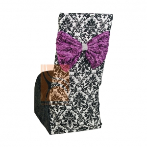 Velvet chair covers
