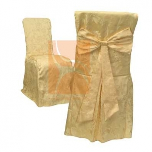 Jacquard damask chair covers