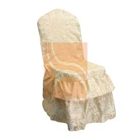 Jacquard damask chair covers
