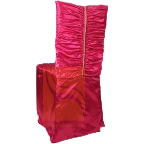 Polyester satin chair covers