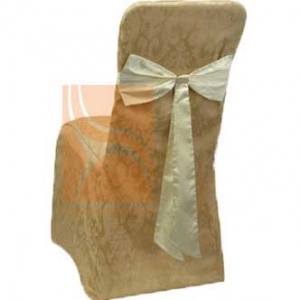 Jacquard damask chair covers