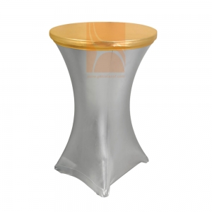 Stretch cocktail table cover