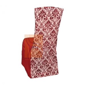 Velvet chair cover