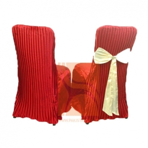 Polyester satin chair covers