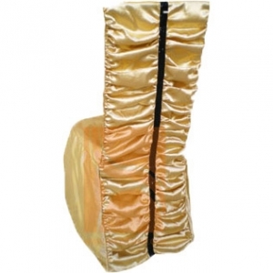 Polyester satin chair covers