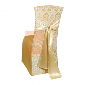 Velvet chair covers