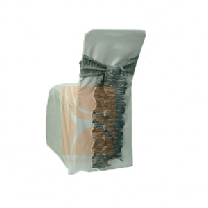 Polyester satin chair covers