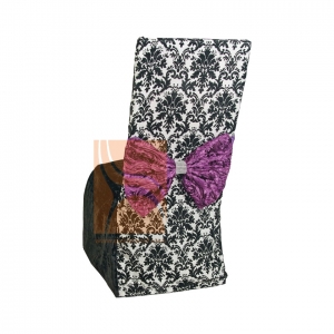Velvet chair covers