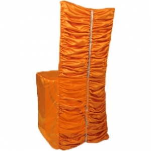 Polyester satin chair covers