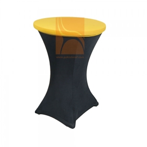 Stretch cocktail table cover