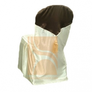 Polyester satin chair covers